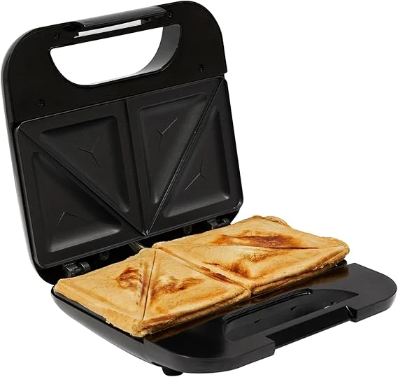 PIFCO 750W Non-Stick Sandwich Maker - Compact Electric Sandwich Toaster with Coo