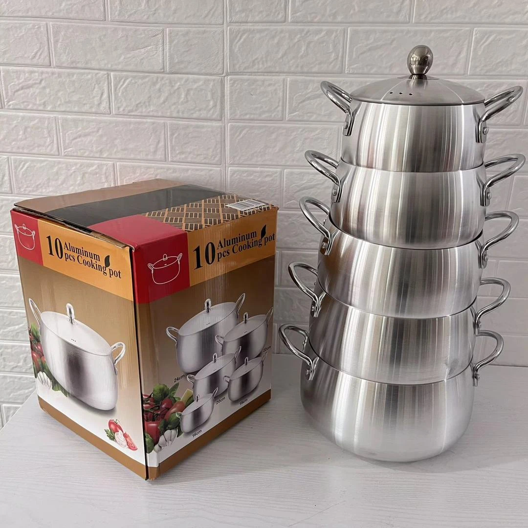 10pcs Aluminium Casseroles Panela Aluminum Stock P...