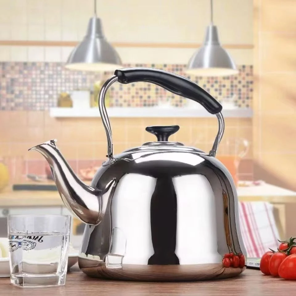 Tea Kettle Stovetop Whistling Teakettle ClassicTeapot Stainless Steel Tea Pots f