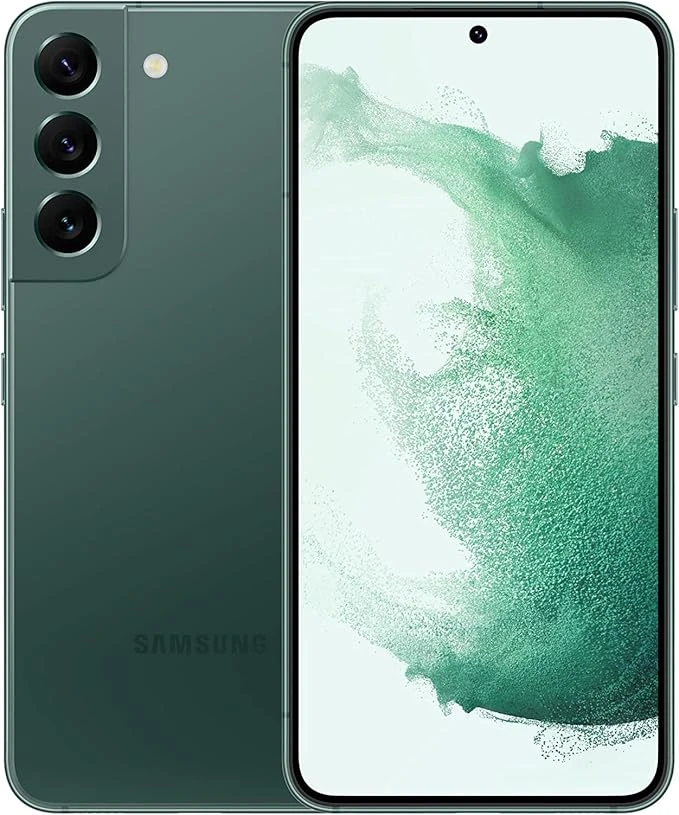SAMSUNG Galaxy S22 5G, US Version, 256GB, Green - Unlocked (Renewed)
