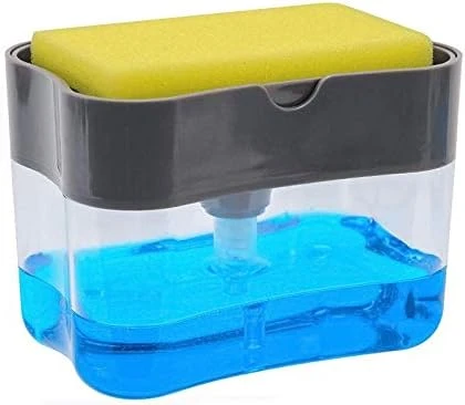 Dalax-Dish Soap Dispenser Detergent Squeezer for Kitchen Sink Dish Washing, Manu