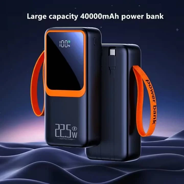 High-Capacity Fast-Charging Power Bank 40.000 mah