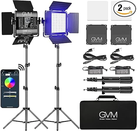 GVM RGB LED Panel Video L...