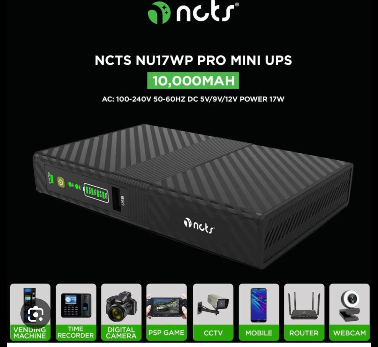 NCTS NU60WP Multifunction...