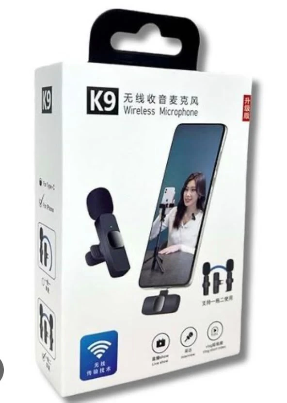 K9 Wireless Lavalier Microphone
