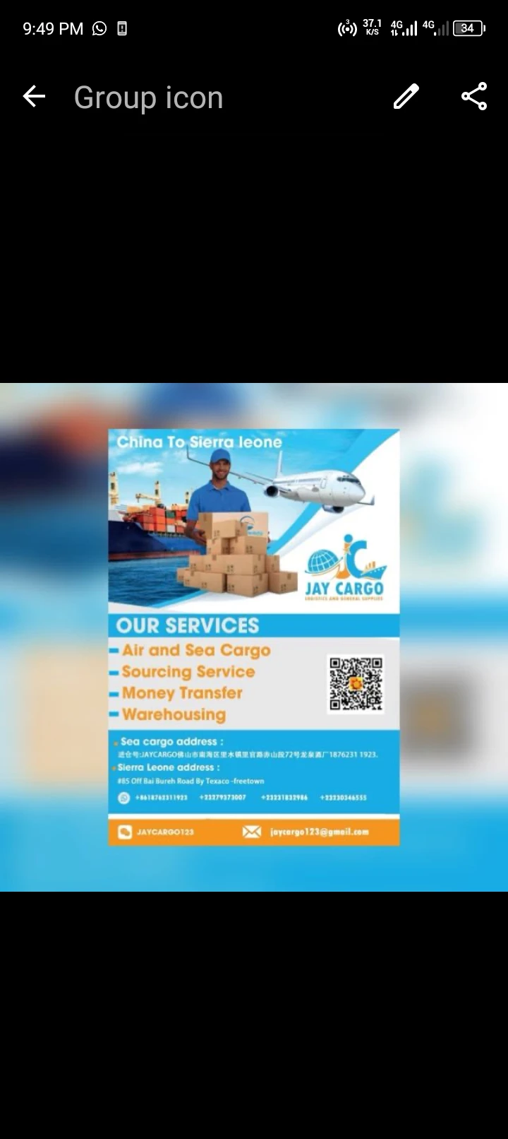 Jay cargo logistics and general supplies